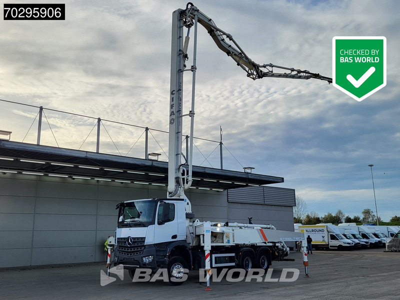 Mercedes-Benz Arocs 2640 6X4 36mtr CIFA K36L-HP168EC 4 arm Automatic Big-Axle Steelsuspension Euro 6 - Camión bomba de hormigón: foto 1 Mercedes-Benz Arocs 2640 6X4 36mtr CIFA K36L-HP168EC 4 arm Automatic Big-Axle Steelsuspension Euro 6 - Camión bomba de hormigón: foto 1