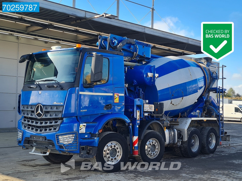Mercedes-Benz Arocs 3251 8X4 PUMI Putzmeister TMM 24 + Liebherr 7m3 Mixer Retarder Euro 6 - Camión bomba de hormigón: foto 1 Mercedes-Benz Arocs 3251 8X4 PUMI Putzmeister TMM 24 + Liebherr 7m3 Mixer Retarder Euro 6 - Camión bomba de hormigón: foto 1