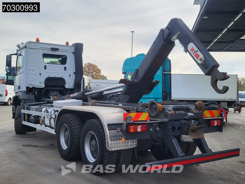 Mercedes-Benz Arocs 3342 6X4 HYVA 26-62-S Hooklift Big-Axle Automatic Euro 6 - Camión multibasculante: foto 2 Mercedes-Benz Arocs 3342 6X4 HYVA 26-62-S Hooklift Big-Axle Automatic Euro 6 - Camión multibasculante: foto 2