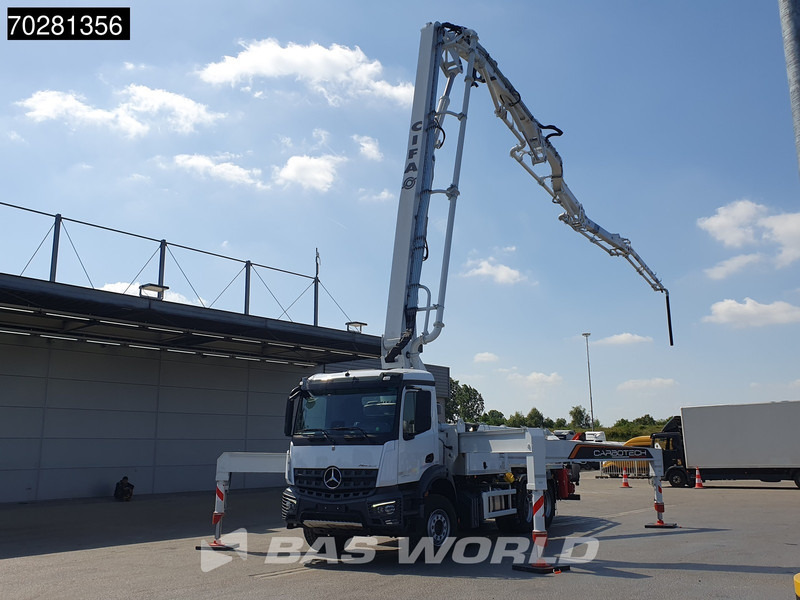 Mercedes-Benz Arocs 3343 6X4 CIFA K40H Carbotech Pump 5 arm Big-Axle Navi Euro 6 - Camión bomba de hormigón: foto 5 Mercedes-Benz Arocs 3343 6X4 CIFA K40H Carbotech Pump 5 arm Big-Axle Navi Euro 6 - Camión bomba de hormigón: foto 5