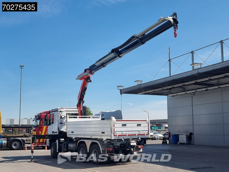 Mercedes-Benz Arocs 3348 6X4 Fassi F255A2.24 Kran Crane 9m3 3-Sided Tipper Big-Axle Euro 6 - Camión volquete, Camión grúa: foto 2 Mercedes-Benz Arocs 3348 6X4 Fassi F255A2.24 Kran Crane 9m3 3-Sided Tipper Big-Axle Euro 6 - Camión volquete, Camión grúa: foto 2