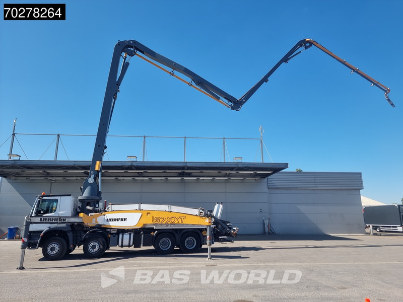Mercedes-Benz Arocs 3540 8X4 NL-Truck Big-Axle Liebherr Pumpe 37m Euro 6 - Camión bomba de hormigón: foto 5 Mercedes-Benz Arocs 3540 8X4 NL-Truck Big-Axle Liebherr Pumpe 37m Euro 6 - Camión bomba de hormigón: foto 5