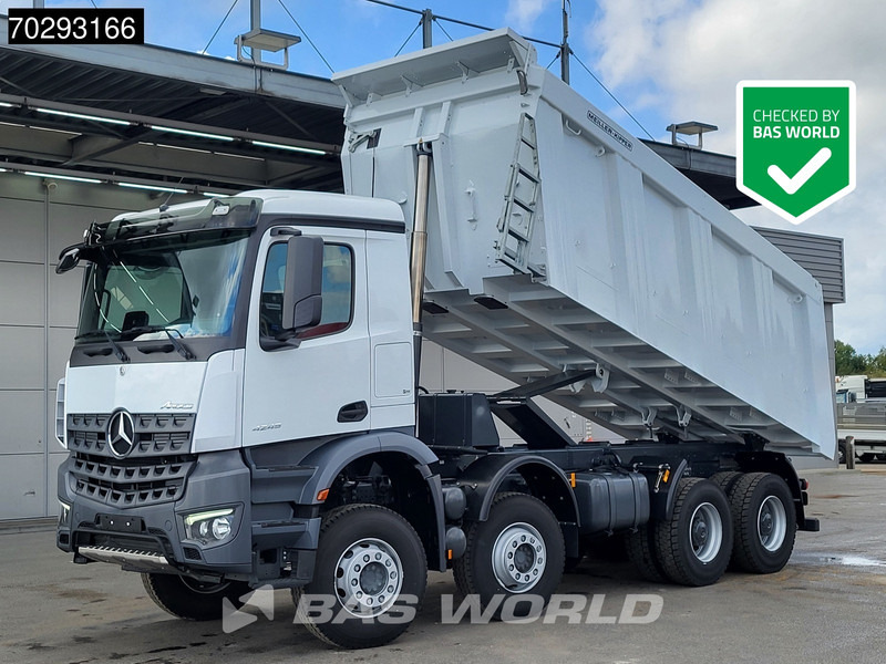 Mercedes-Benz Arocs 4245 8X4 New! 22m3 Meiller Kipper Big-Axle Steelsuspension Manual Euro 3 - Camión volquete: foto 1 Mercedes-Benz Arocs 4245 8X4 New! 22m3 Meiller Kipper Big-Axle Steelsuspension Manual Euro 3 - Camión volquete: foto 1