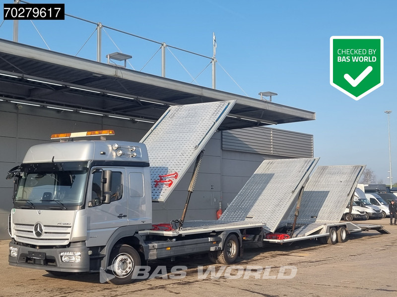 Mercedes-Benz Atego 1230 4X2 Kuvvetli car transporter 6 spots Hydrl. Winch Automatic Euro 6 - Camión portavehículos: foto 1 Mercedes-Benz Atego 1230 4X2 Kuvvetli car transporter 6 spots Hydrl. Winch Automatic Euro 6 - Camión portavehículos: foto 1