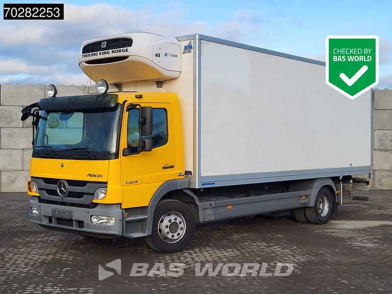 Mercedes-Benz Atego 1324 4X2 Thermo King T-1000R Automatic Ladebordwand Euro 5 - Camión frigorífico: foto 1 Mercedes-Benz Atego 1324 4X2 Thermo King T-1000R Automatic Ladebordwand Euro 5 - Camión frigorífico: foto 1