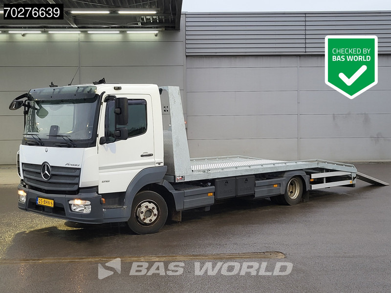 Mercedes-Benz Atego 816 4X2 8tonner NL-Truck Transporter 2x Ramps Winch Automatic Euro 6 - Camión portavehículos: foto 1 Mercedes-Benz Atego 816 4X2 8tonner NL-Truck Transporter 2x Ramps Winch Automatic Euro 6 - Camión portavehículos: foto 1