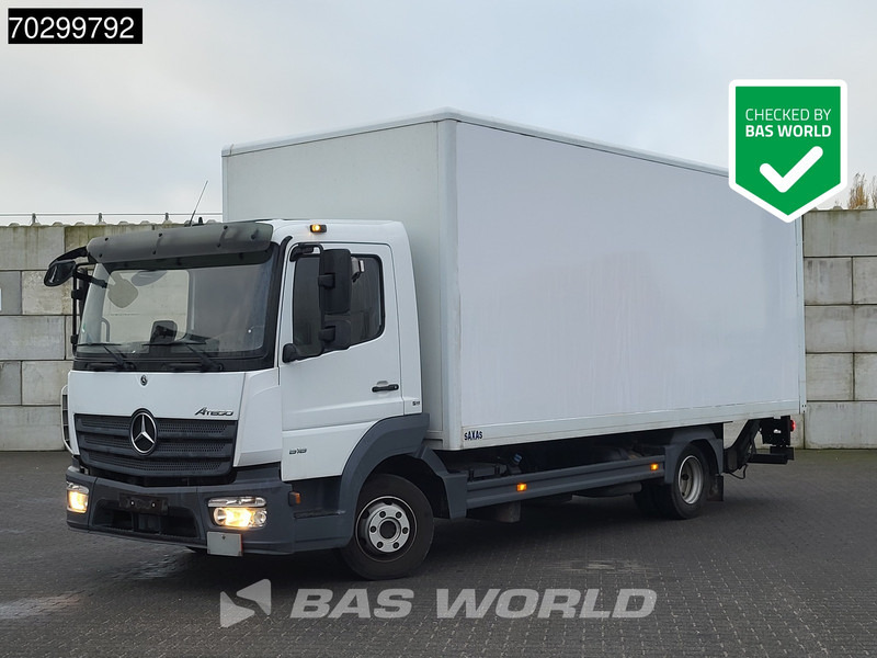 Mercedes-Benz Atego 818 4X2 8tonner Automatic 1000kg Ladebordwand Euro 6 - Camión caja cerrada: foto 1 Mercedes-Benz Atego 818 4X2 8tonner Automatic 1000kg Ladebordwand Euro 6 - Camión caja cerrada: foto 1