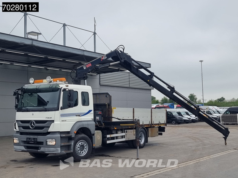 Mercedes-Benz Axor 1829 4X2 Hiab 144 E-4 Hipro Kran Crane 3-Pedals Euro 5 - Camión caja abierta, Camión grúa: foto 5 Mercedes-Benz Axor 1829 4X2 Hiab 144 E-4 Hipro Kran Crane 3-Pedals Euro 5 - Camión caja abierta, Camión grúa: foto 5
