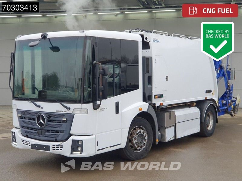 Mercedes-Benz Econic 1830 4X2 CNG! Engine 13m3 NTM KGLS-HL Big-Axle Euro 6 - Camión de basura: foto 1 Mercedes-Benz Econic 1830 4X2 CNG! Engine 13m3 NTM KGLS-HL Big-Axle Euro 6 - Camión de basura: foto 1