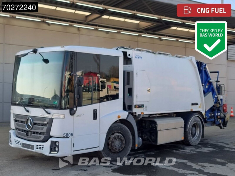 Mercedes-Benz Econic 4X2 CNG! Engine 13m3 NTM KGLS-HL Big-Axle Euro 6 - Camión de basura: foto 1 Mercedes-Benz Econic 4X2 CNG! Engine 13m3 NTM KGLS-HL Big-Axle Euro 6 - Camión de basura: foto 1