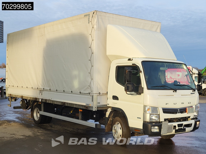 Mitsubishi Fuso 7C 18 4X2 Steelsuspension 1000kg Ladebordwand Automatic Euro 6 - Camión lona: foto 3 Mitsubishi Fuso 7C 18 4X2 Steelsuspension 1000kg Ladebordwand Automatic Euro 6 - Camión lona: foto 3