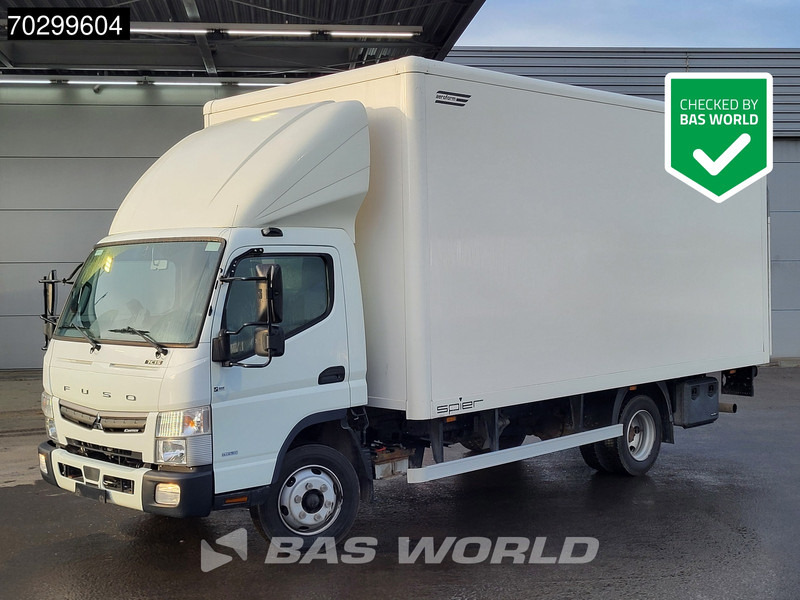 Mitsubishi Fuso 7C15 4X2 7.5tonner Manual 1000kg Ladebordwand Euro 6 - Camión caja cerrada: foto 1 Mitsubishi Fuso 7C15 4X2 7.5tonner Manual 1000kg Ladebordwand Euro 6 - Camión caja cerrada: foto 1