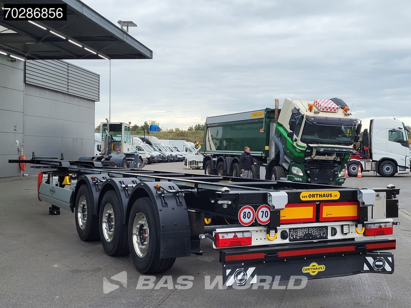 Semirremolque portacontenedore/ Intercambiable Orthaus CGS 3 axles NEW Liftachse 40ft 45ft SAF: foto 7