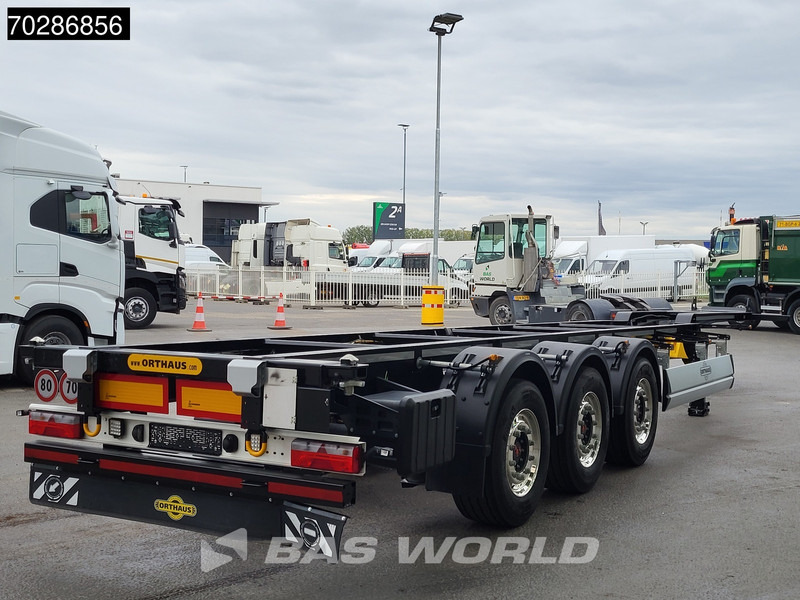 Semirremolque portacontenedore/ Intercambiable Orthaus CGS 3 axles NEW Liftachse 40ft 45ft SAF: foto 6