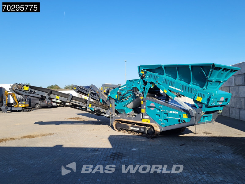 Powerscreen TITAN 600 - Cribadora: foto 3 Powerscreen TITAN 600 - Cribadora: foto 3