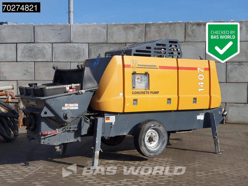 Putzmeister BSA 1407 D5 Concrete Pump | 71 m³/hr - Camión bomba de hormigón: foto 1 Putzmeister BSA 1407 D5 Concrete Pump | 71 m³/hr - Camión bomba de hormigón: foto 1
