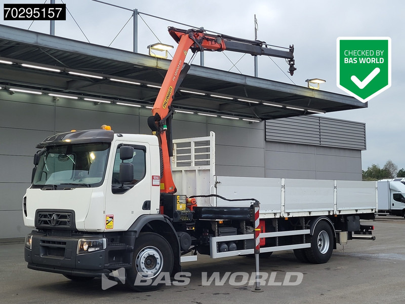 Renault C 280 4X2 Palfinger PK12002 EH Kran Crane Remote Control Automatic Euro 6 - Camión caja abierta, Camión grúa: foto 1 Renault C 280 4X2 Palfinger PK12002 EH Kran Crane Remote Control Automatic Euro 6 - Camión caja abierta, Camión grúa: foto 1