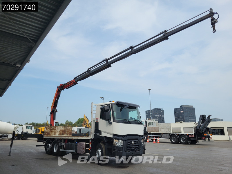 Renault C 380 6X2 Palfinger PK 22002 EH Crane Optibrake Euro 6 - Camión caja abierta, Camión grúa: foto 3 Renault C 380 6X2 Palfinger PK 22002 EH Crane Optibrake Euro 6 - Camión caja abierta, Camión grúa: foto 3