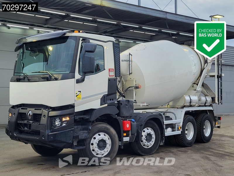 Renault C 430 8X4 9m3 Mixer Steelsuspension Automatic Euro 6 - Camión hormigonera: foto 1 Renault C 430 8X4 9m3 Mixer Steelsuspension Automatic Euro 6 - Camión hormigonera: foto 1