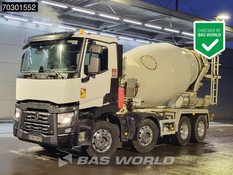 Renault C 430 8X4 9m3 Schwing Stetter mixer Steelsuspension Automatic Euro 6 - Camión hormigonera: foto 1 Renault C 430 8X4 9m3 Schwing Stetter mixer Steelsuspension Automatic Euro 6 - Camión hormigonera: foto 1