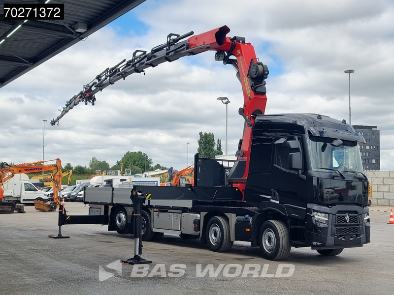 Renault C 520 8X2 Palfinger PK65002 SH Crane Jib Winch Lift+steering Axle Euro 6 - Camión caja abierta, Camión grúa: foto 3 Renault C 520 8X2 Palfinger PK65002 SH Crane Jib Winch Lift+steering Axle Euro 6 - Camión caja abierta, Camión grúa: foto 3