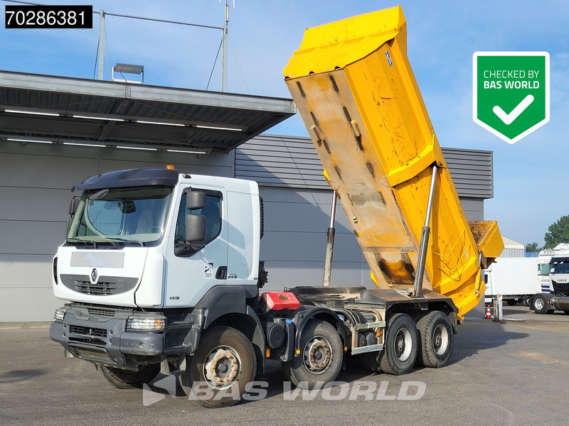 Renault Kerax 480 8X4 16m3 tipper Retarder Optibrake+ Big-Axle Steelsuspension Euro 5 - Camión volquete: foto 1 Renault Kerax 480 8X4 16m3 tipper Retarder Optibrake+ Big-Axle Steelsuspension Euro 5 - Camión volquete: foto 1
