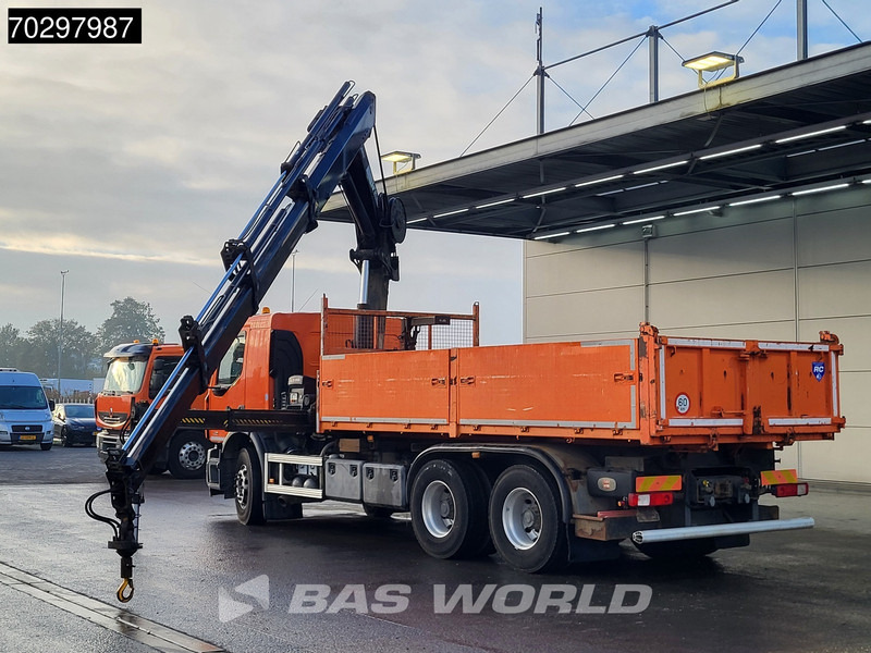 Camión volquete, Camión grúa Renault Premium 430 Lander 6X4 HIAB 211 EP-4 Crane Kran Tipper Big-Axle Euro 5: foto 6