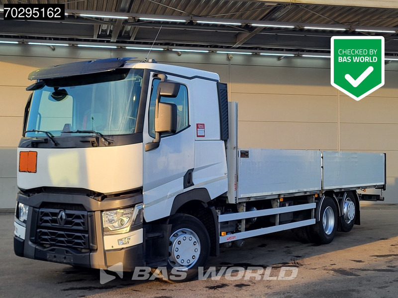 Renault T 440 6X2 750cm open box forklift preparation ADR Automatic Lift-Axle Euro 6 - Camión caja abierta: foto 1 Renault T 440 6X2 750cm open box forklift preparation ADR Automatic Lift-Axle Euro 6 - Camión caja abierta: foto 1