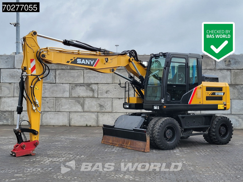 Sany SY155W - Excavadora de ruedas: foto 1 Sany SY155W - Excavadora de ruedas: foto 1