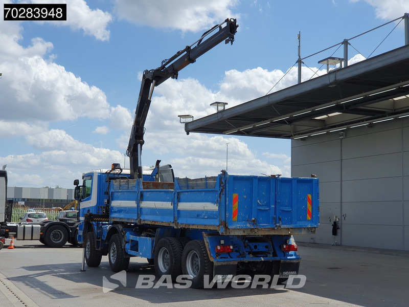 Scania G420 8X4 15m3 tipper Hiab 144 Crane Steelsuspension Manual Big-Axle Euro 3 - Camión volquete, Camión grúa: foto 2 Scania G420 8X4 15m3 tipper Hiab 144 Crane Steelsuspension Manual Big-Axle Euro 3 - Camión volquete, Camión grúa: foto 2