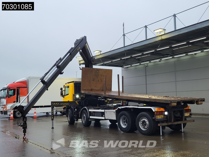 Camión con equipo de cable, Camión grúa Scania P380 8X2 Palfinger PK32080 Crane Kran cable system Automatic Euro 3: foto 6