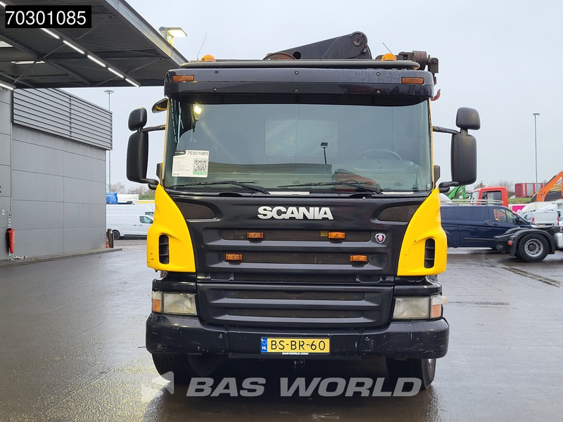 Camión con equipo de cable, Camión grúa Scania P380 8X2 Palfinger PK32080 Crane Kran cable system Automatic Euro 3: foto 13