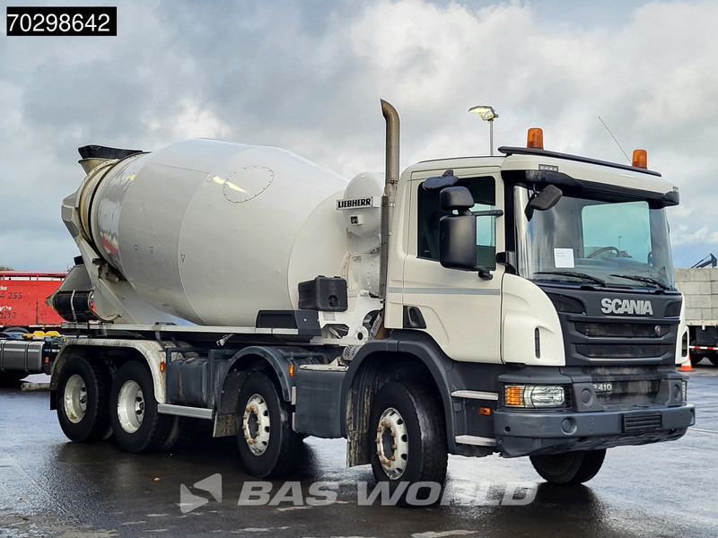 Scania P410 8X4 9m3 Liebherr mixer Automatic Steelsuspension Euro 6 - Camión hormigonera: foto 3 Scania P410 8X4 9m3 Liebherr mixer Automatic Steelsuspension Euro 6 - Camión hormigonera: foto 3