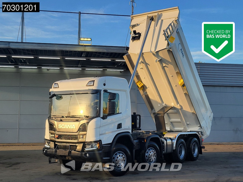 Scania P420 8X4 NEW 18m3 KH Tipper Big-Axle Steelsuspension Automatic Euro 6 - Camión volquete: foto 1 Scania P420 8X4 NEW 18m3 KH Tipper Big-Axle Steelsuspension Automatic Euro 6 - Camión volquete: foto 1
