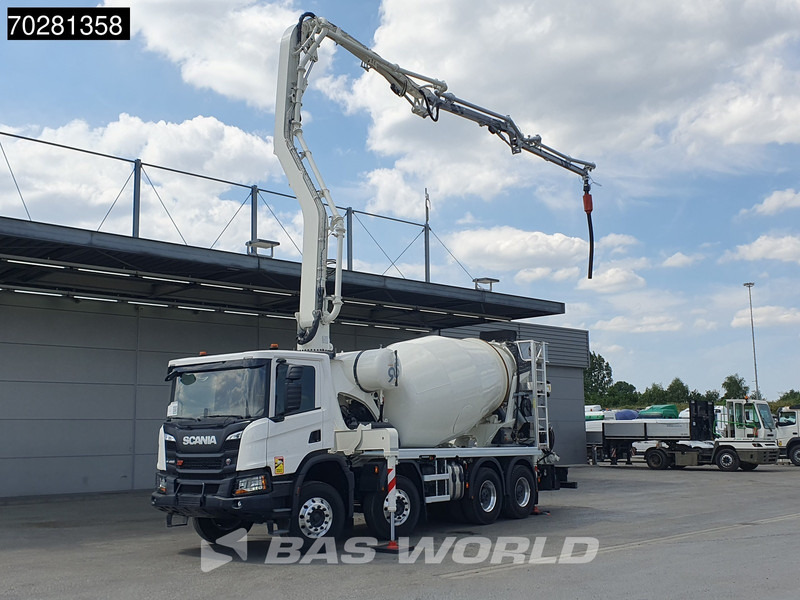 Scania P450 8X4 NEW PUMI CIFA Magnum MK25 7m3 mixer Big-Axle Euro 6 - Camión bomba de hormigón: foto 1 Scania P450 8X4 NEW PUMI CIFA Magnum MK25 7m3 mixer Big-Axle Euro 6 - Camión bomba de hormigón: foto 1