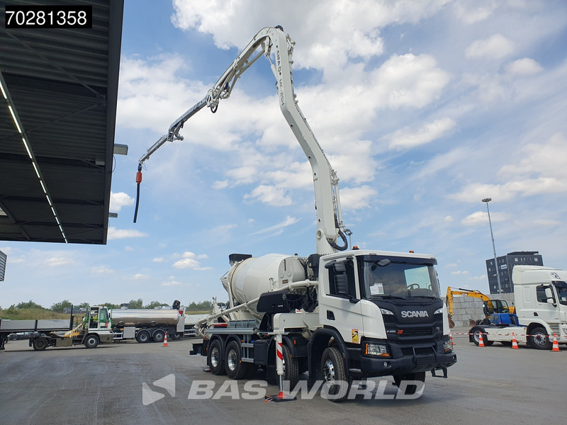 Scania P450 8X4 NEW PUMI CIFA Magnum MK25 7m3 mixer Big-Axle Euro 6 - Camión bomba de hormigón: foto 5 Scania P450 8X4 NEW PUMI CIFA Magnum MK25 7m3 mixer Big-Axle Euro 6 - Camión bomba de hormigón: foto 5