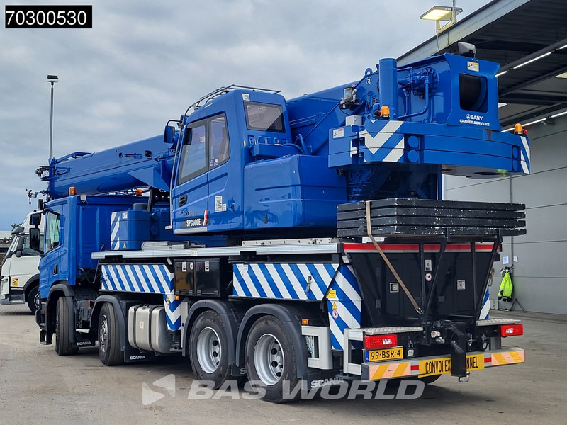 Scania P450 P 8X4 Palfinger/SANY SPC500E Telescopic Crane Retarder Navi Automatic Euro 6 - Camión grúa: foto 2 Scania P450 P 8X4 Palfinger/SANY SPC500E Telescopic Crane Retarder Navi Automatic Euro 6 - Camión grúa: foto 2