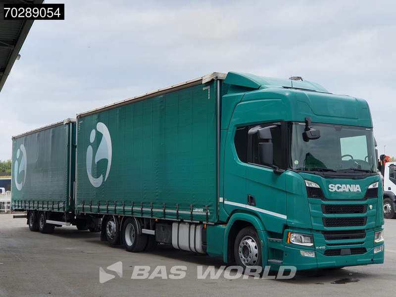 Scania R410 6X2 Combi Retarder Standklima lifting roof ACC LED Euro 6 - Camión lona: foto 3 Scania R410 6X2 Combi Retarder Standklima lifting roof ACC LED Euro 6 - Camión lona: foto 3