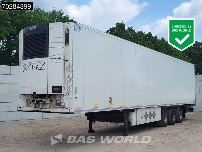 Schmitz Cargobull SCB*S3B 3 axles MOT 9/25 Doppelstock Blumenbreit Schiebewand - Semirremolque frigorífico: foto 1 Schmitz Cargobull SCB*S3B 3 axles MOT 9/25 Doppelstock Blumenbreit Schiebewand - Semirremolque frigorífico: foto 1
