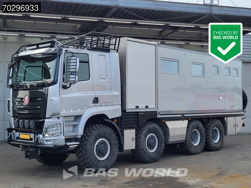 Tatra T158 8X8 NL-Truck 8x8 Off-Grid Camper Hydraulic Winch Generator Retarder Airco Euro 6 - Autocaravana integral: foto 1 Tatra T158 8X8 NL-Truck 8x8 Off-Grid Camper Hydraulic Winch Generator Retarder Airco Euro 6 - Autocaravana integral: foto 1