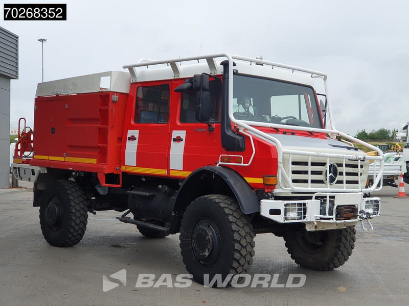 Unimog U5000 4X4 Camiva FIRE TRUCK SUPERSTRUCTURE NOT WORKING Automatic - Camión de bomberos: foto 3 Unimog U5000 4X4 Camiva FIRE TRUCK SUPERSTRUCTURE NOT WORKING Automatic - Camión de bomberos: foto 3