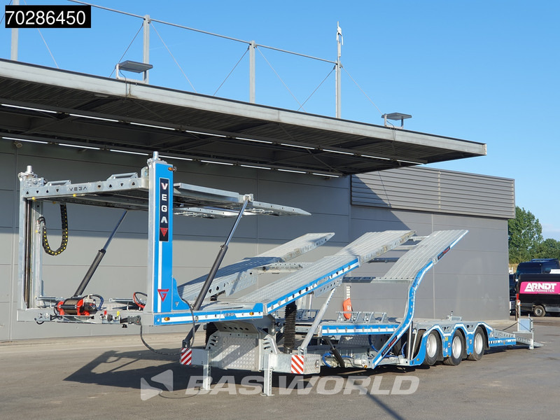 Vega Alphamax 3 axles NEW Galvanized Hydro-electric Winch Lift + Lenkachse - Semirremolque portavehículos: foto 3 Vega Alphamax 3 axles NEW Galvanized Hydro-electric Winch Lift + Lenkachse - Semirremolque portavehículos: foto 3