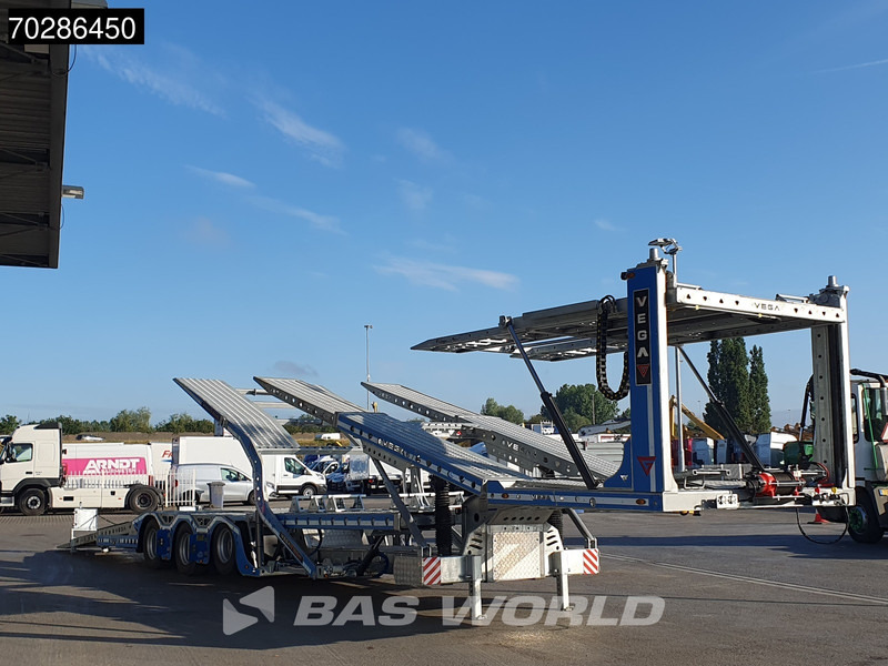 Semirremolque portavehículos Vega Alphamax 3 axles NEW Galvanized Hydro-electric Winch Lift + Lenkachse: foto 11