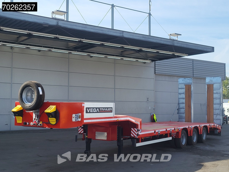 Vega Lowbed 2 axles NEW Hydr. Ramps. Lift+Steering Axle - Semirremolque góndola rebajadas: foto 2 Vega Lowbed 2 axles NEW Hydr. Ramps. Lift+Steering Axle - Semirremolque góndola rebajadas: foto 2
