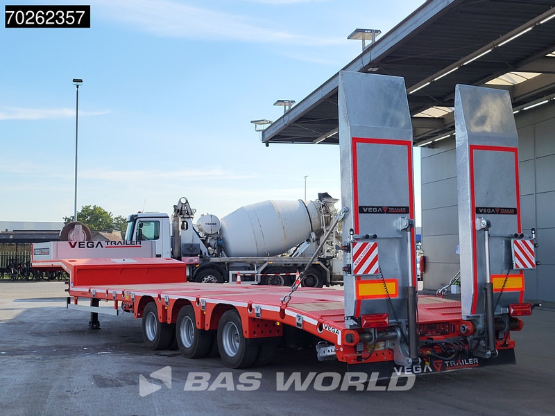 Vega Lowbed 2 axles NEW Hydr. Ramps. Lift+Steering Axle - Semirremolque góndola rebajadas: foto 3 Vega Lowbed 2 axles NEW Hydr. Ramps. Lift+Steering Axle - Semirremolque góndola rebajadas: foto 3