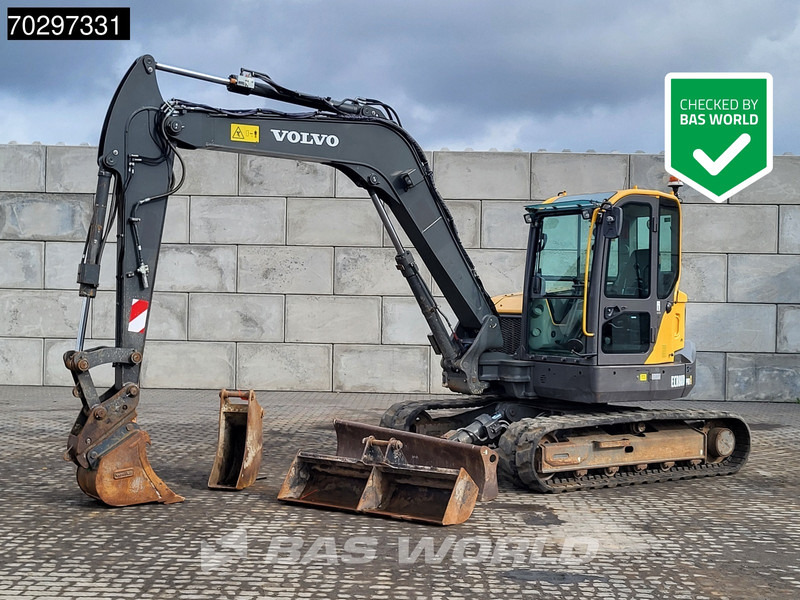 Volvo ECR88 D A/C - 3 BUCKETS - Miniexcavadora: foto 1 Volvo ECR88 D A/C - 3 BUCKETS - Miniexcavadora: foto 1
