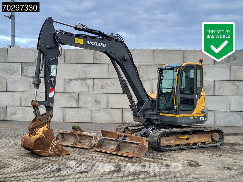 Volvo ECR88 D A/C - 3 BUCKETS - Miniexcavadora: foto 1 Volvo ECR88 D A/C - 3 BUCKETS - Miniexcavadora: foto 1