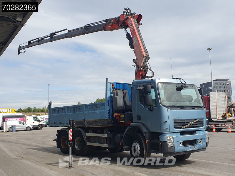 Volvo FE 280 904 6X4 Fassi F215/235AXP26 Crane 10m3 tipper Big-Axle Manual Euro 4 - Camión volquete, Camión grúa: foto 3 Volvo FE 280 904 6X4 Fassi F215/235AXP26 Crane 10m3 tipper Big-Axle Manual Euro 4 - Camión volquete, Camión grúa: foto 3