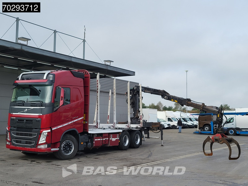 Volvo FH 540 FH 6X4 Kesla 2112ZT Crane Retarder Big-Axle I-ParkCool Xenon Euro 6 - Camión forestal, Camión grúa: foto 5 Volvo FH 540 FH 6X4 Kesla 2112ZT Crane Retarder Big-Axle I-ParkCool Xenon Euro 6 - Camión forestal, Camión grúa: foto 5