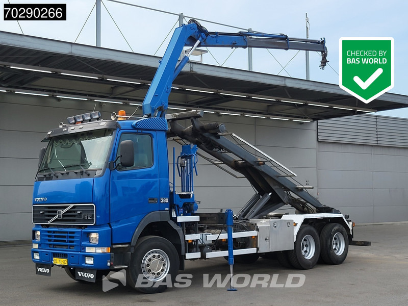Volvo FH12 380 6X2 NL-Truck HMF 1463K2 Crane Steelsuspension Lift-Axle Manual Euro 3 - Camión multibasculante, Camión grúa: foto 1 Volvo FH12 380 6X2 NL-Truck HMF 1463K2 Crane Steelsuspension Lift-Axle Manual Euro 3 - Camión multibasculante, Camión grúa: foto 1